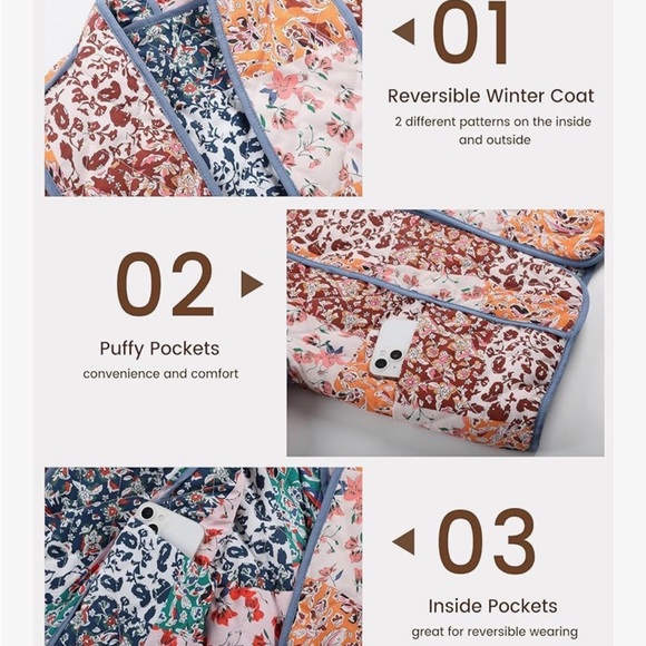 Floral Patchwork Jacket - Picture 4 of 6